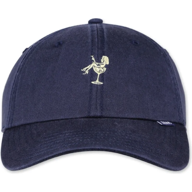 cappelli-curva-blu-marino-cinghia-regolabile-di-djinns