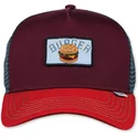 cappellino-trucker-bordeaux-blu-e-rosso-food-burger-di-djinns