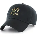 mutzen-gebogen-schwarz-verstellbares-band-camuflaje-der-new-york-yankees-mlb-von-47-brand