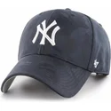 cappello-curvo-mimetico-blu-navy-dei-new-york-yankees-mlb-clean-up-jigsaw-di-47-brand