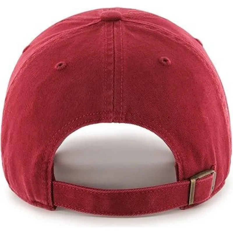 cappelli-curva-rosso-cinghia-regolabile-cardenal-dei-new-york-yankees-mlb-di-47-brand