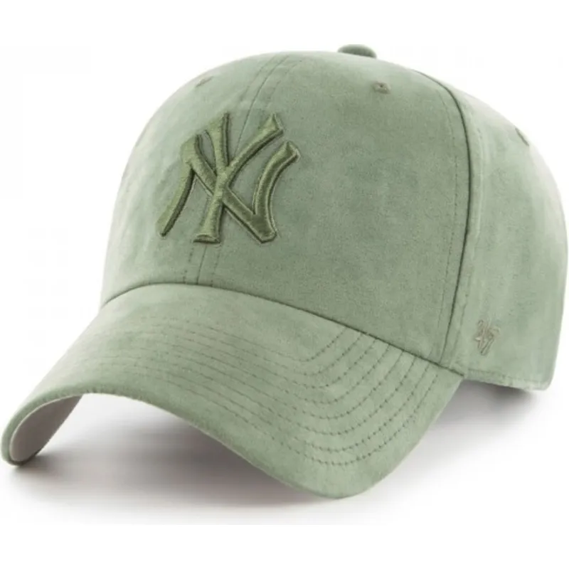 cappelli-curva-verde-cinghia-regolabile-dei-new-york-yankees-mlb-di-47-brand