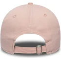mutzen-gebogen-rosa-verstellbares-band-9twenty-essential-packable-der-los-angeles-dodgers-mlb-von-new-era