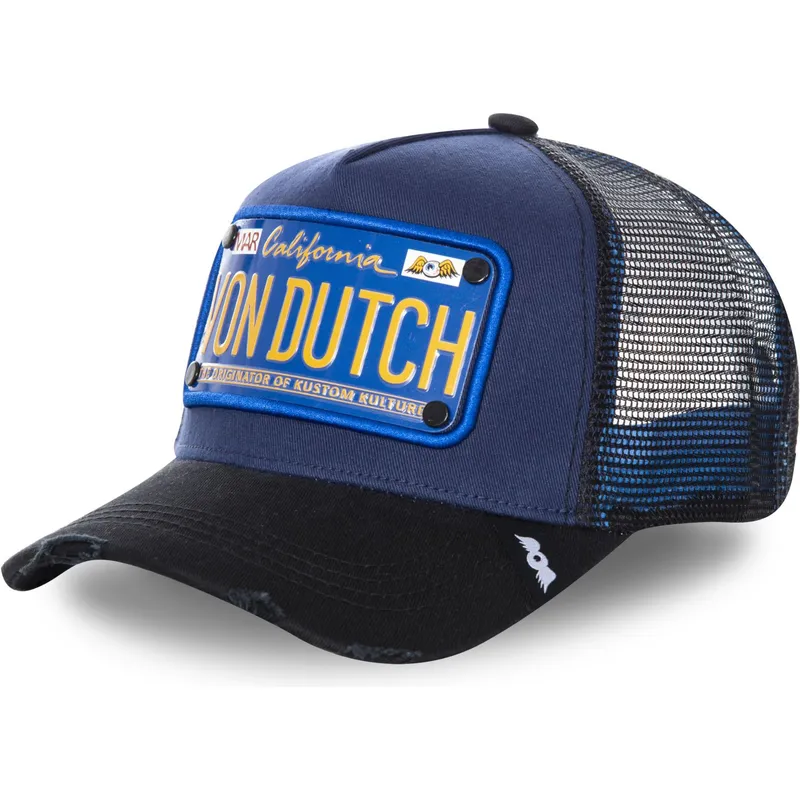 cappelli-curva-blu-marino-snapback-di-von-dutch