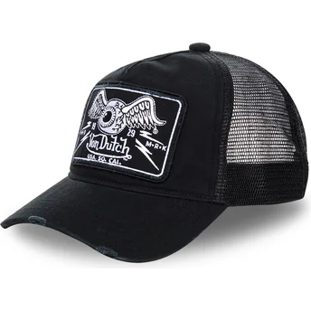 Czapka trucker czarna TRUCK07 od Von Dutch