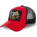 cappelli-curva-rosso-snapback-di-von-dutch