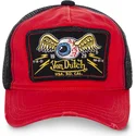 cappelli-curva-rosso-snapback-di-von-dutch