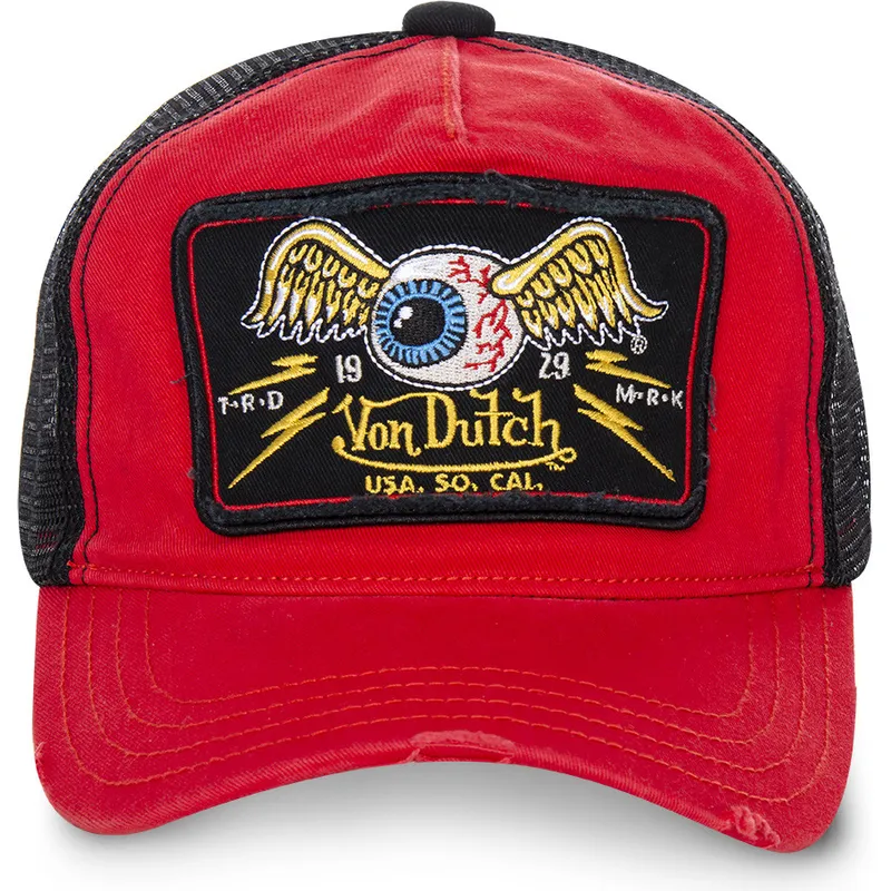 cappelli-curva-rosso-snapback-di-von-dutch