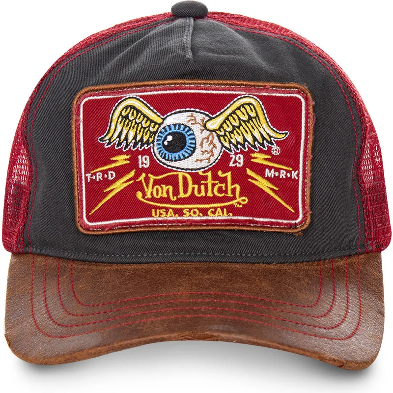 cappelli-curva-nero-snapback-di-von-dutch