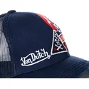 cappelli-curva-blu-marino-snapback-di-von-dutch