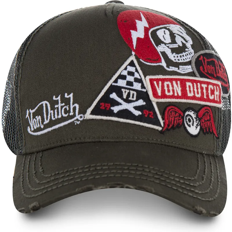cappelli-curva-marrone-snapback-di-von-dutch