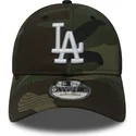 cappelli-curva-mimetizzazione-cinghia-regolabile-9twenty-essential-packable-dei-los-angeles-dodgers-mlb-di-new-era
