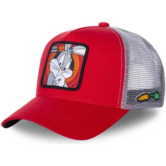 Gorra trucker roja Bugs Bunny BUG1 Looney Tunes de Capslab