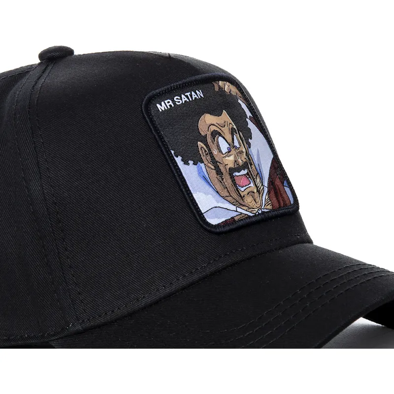 cappelli-curva-nero-snapback-mr-satan-dragon-ball-di-capslab cappelli-curva-nero-snapback-mr-satan-dragon-ball-di-capslab