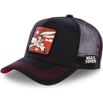 Czapka trucker czarna Wiluś E. Kojot COY1 Looney Tunes Capslab