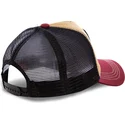 trucker-cap-braun-schwarz-und-rot-coyote-coy2-looney-tunes-von-capslab