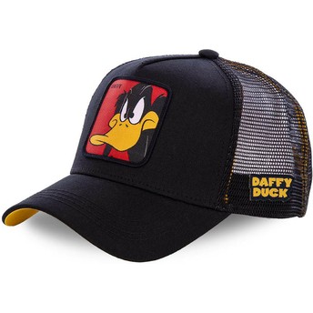 Capslab Daffy Duck DAF1 Looney Tunes Trucker Cap schwarz