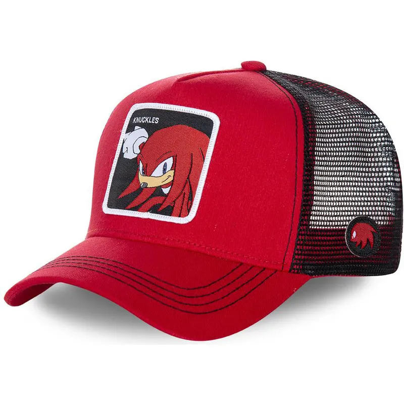 mutzen-gebogen-rot-snapback-knuckles-the-echidna-sonic-the-hedgehog-von-capslab mutzen-gebogen-rot-snapback-knuckles-the-echidna-sonic-the-hedgehog-von-capslab