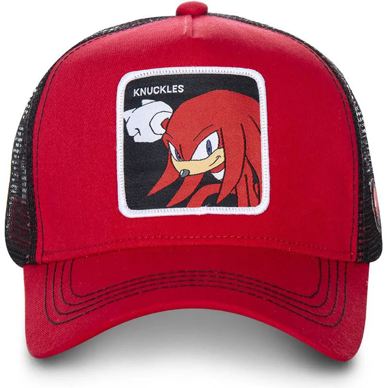 mutzen-gebogen-rot-snapback-knuckles-the-echidna-sonic-the-hedgehog-von-capslab mutzen-gebogen-rot-snapback-knuckles-the-echidna-sonic-the-hedgehog-von-capslab
