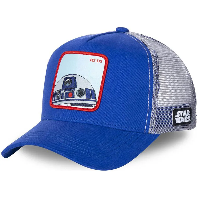 mutzen-gebogen-blau-snapback-r2-d2-star-wars-von-capslab mutzen-gebogen-blau-snapback-r2-d2-star-wars-von-capslab