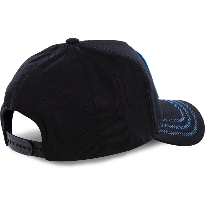 cappelli-curva-nero-snapback-sonic-sonic-the-hedgehog-di-capslab cappelli-curva-nero-snapback-sonic-sonic-the-hedgehog-di-capslab