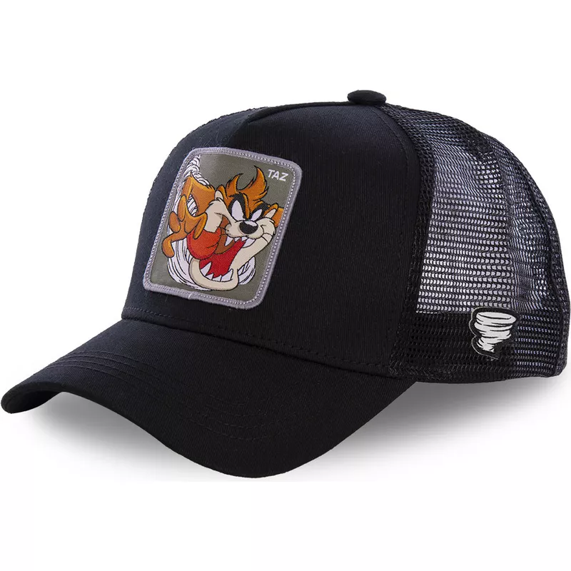 Capslab Tasmanischer Teufel TAZ3 Looney Tunes Trucker Cap schwarz | Baseball Caps