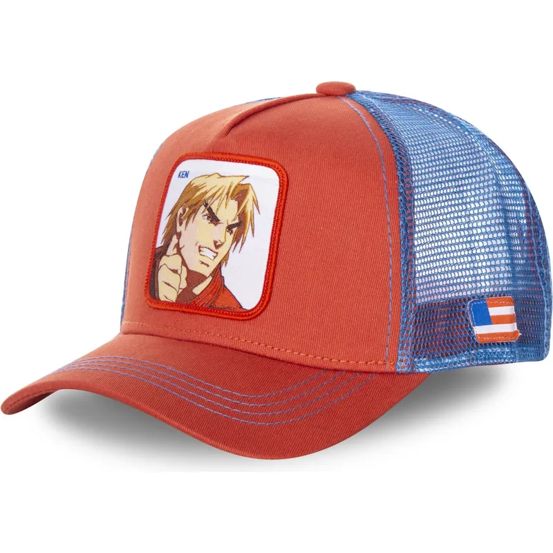 cappelli-curva-rosso-snapback-ken-masters-street-fighter-di-capslab cappelli-curva-rosso-snapback-ken-masters-street-fighter-di-capslab