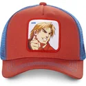 cappelli-curva-rosso-snapback-ken-masters-street-fighter-di-capslab