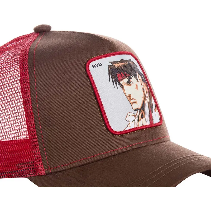 cappelli-curva-rosso-snapback-ryu-street-fighter-di-capslab