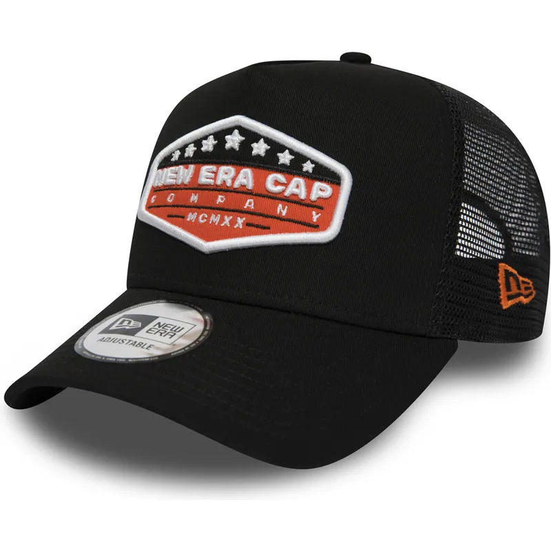 cappelli-curva-nero-snapback-a-frame-di-new-era
