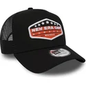cappelli-curva-nero-snapback-a-frame-di-new-era