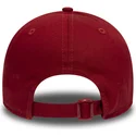 cappelli-curva-rosso-cinghia-regolabile-negro-9forty-essential-dei-new-york-yankees-mlb-di-new-era