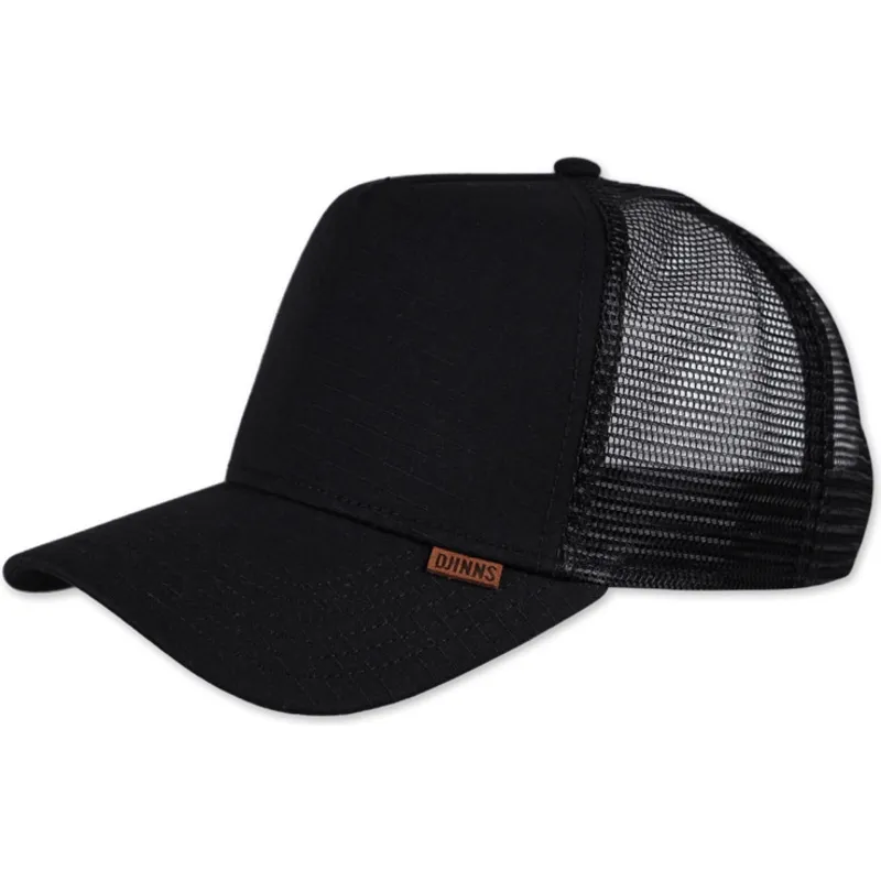 gorra-trucker-negra-m-ribstop-de-djinns