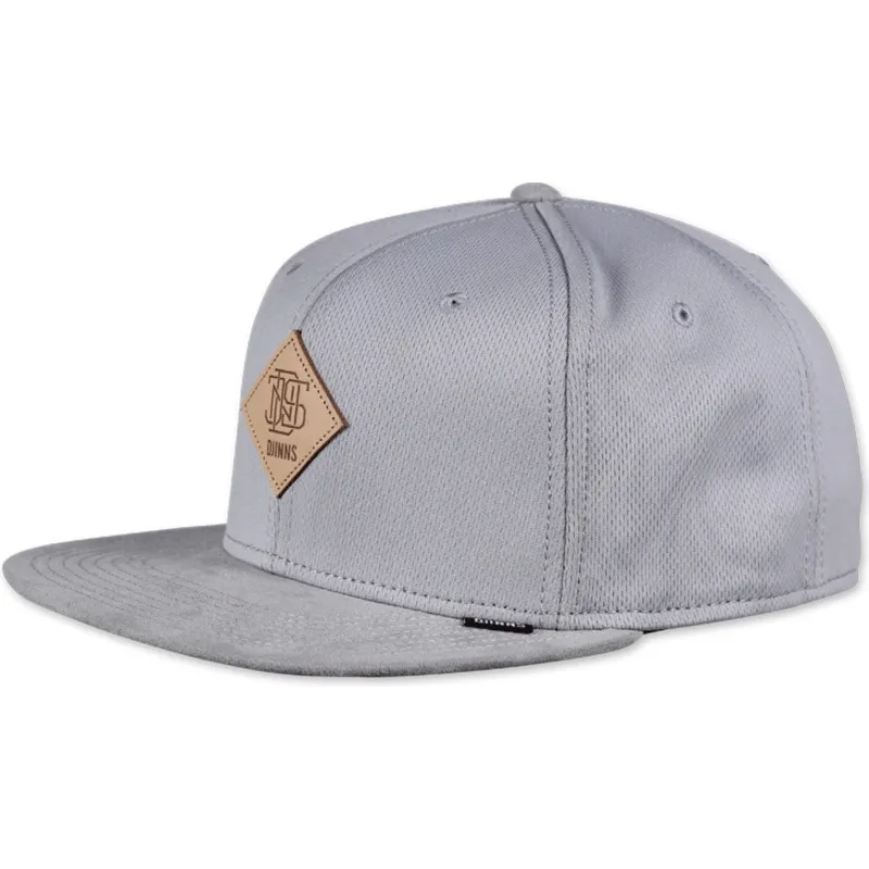 mutzen-6-panel-grau-snapback-von-djinns