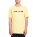 maglietta-maniche-corte-gialla-crisp-euro-yellow-de-volcom