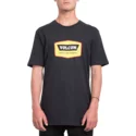 maglietta-maniche-corte-nera-con-logo-giallo-cresticle-black-de-volcom
