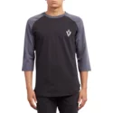 volcom-midnight-navy-cutout-3-4-sleeve-t-shirt-marineblau