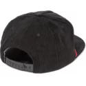 cappellino-visiera-piatta-nero-snapback-stone-glide-black-di-volcom