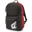 volcom-burgundy-academy-backpack-schwarz-und-rot