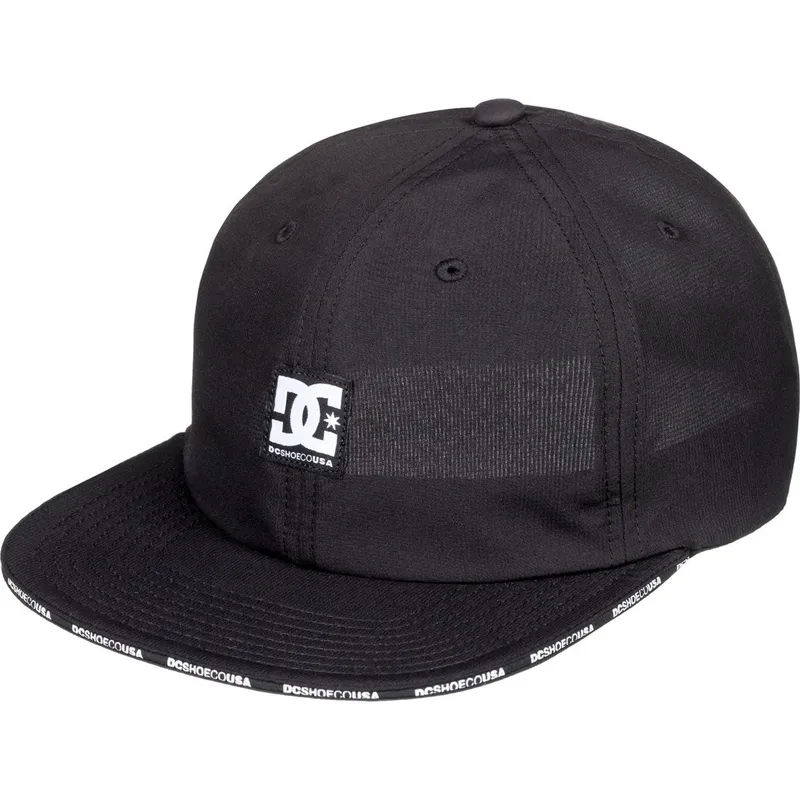 cappelli-piatta-nero-cinghia-regolabile-di-dc-shoes