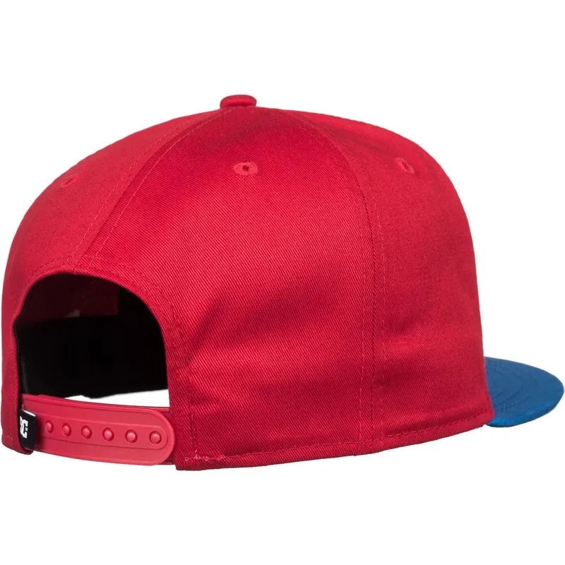 cappelli-piatta-rosso-snapback-di-dc-shoes