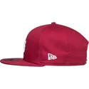 mutzen-flach-rot-snapback-von-dc-shoes