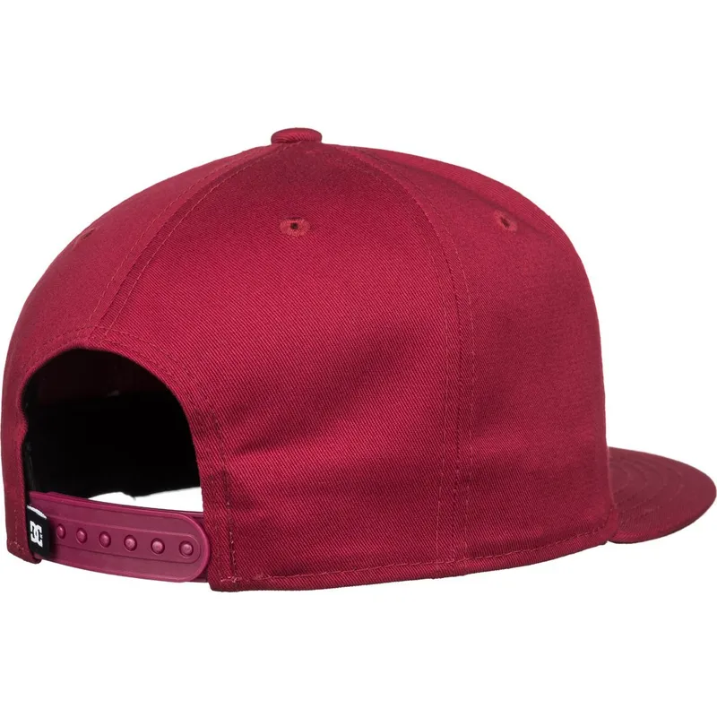 cappelli-piatta-rosso-snapback-di-dc-shoes