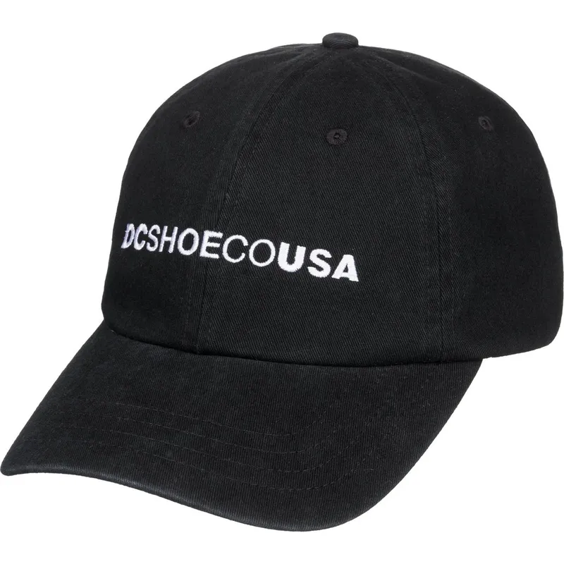 cappelli-curva-nero-cinghia-regolabile-di-dc-shoes