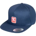 snapback-blu-navy-snapdragger-con-visiera-piatta-di-dc-shoes