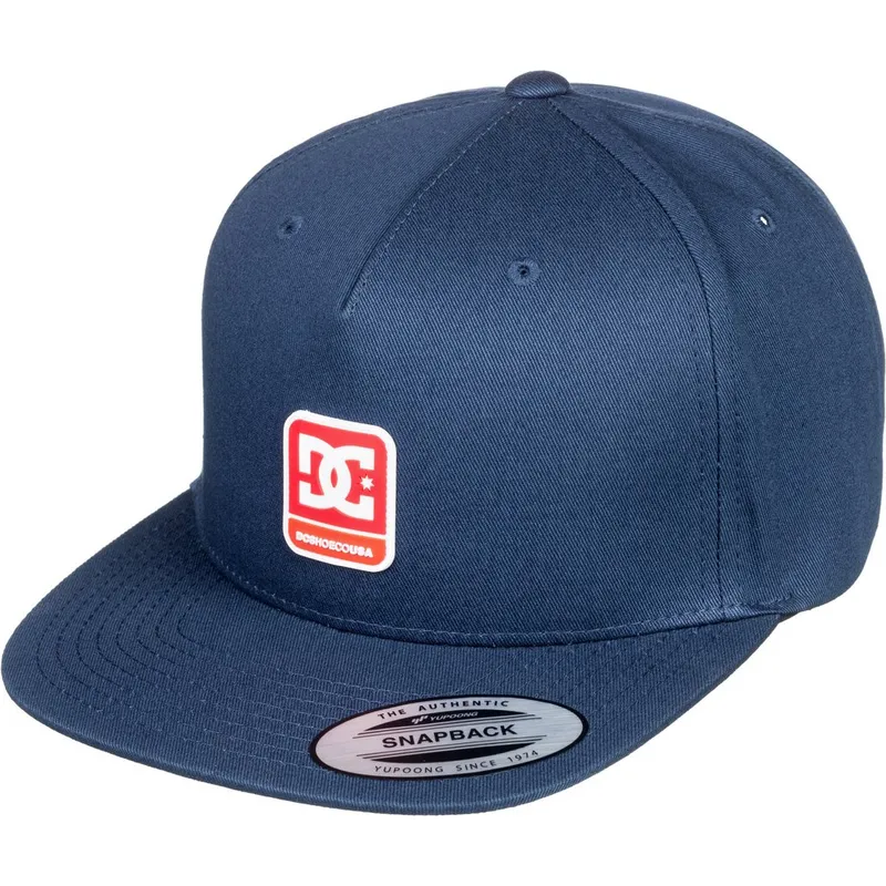 cappelli-piatta-blu-marino-snapback-di-dc-shoes