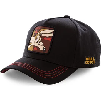 cappelli-curva-nero-snapback-coyote-looney-tunes-di-capslab