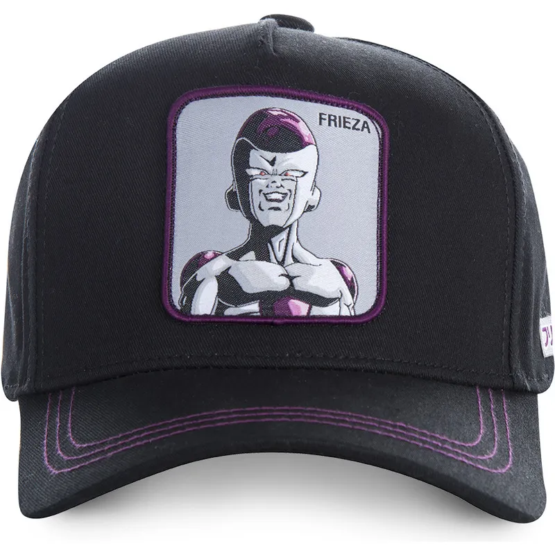 mutzen-gebogen-schwarz-snapback-frieza-dragon-ball-von-capslab