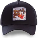 mutzen-gebogen-schwarz-snapback-diablo-tasmanischer-teufel-looney-tunes-von-capslab