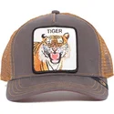 gorra-trucker-marrone-tigre-eye-of-the-tiger-di-goorin-bros